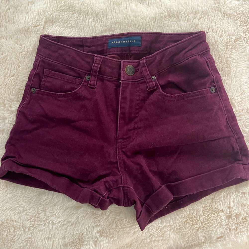 Red aero jeans